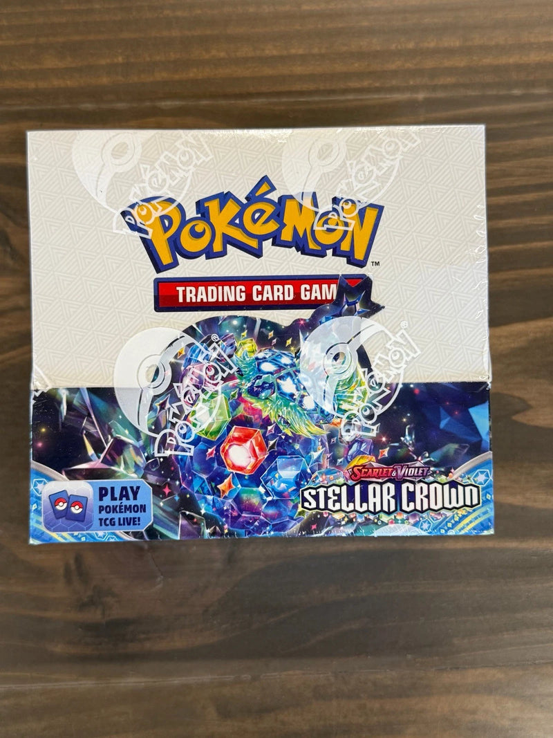 Pokemon Stellar Crown (SV07) Booster Box Brand New Factory Sealed