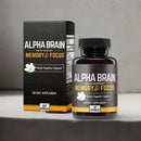 Alpha Brain Memory & Focus Daily Cognitive Support 60 CAPSULES