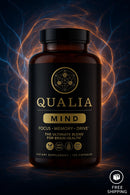 Authentic Qualia Mind Supplement Blend for Brain Health 120 Capsules Exp:6/2027