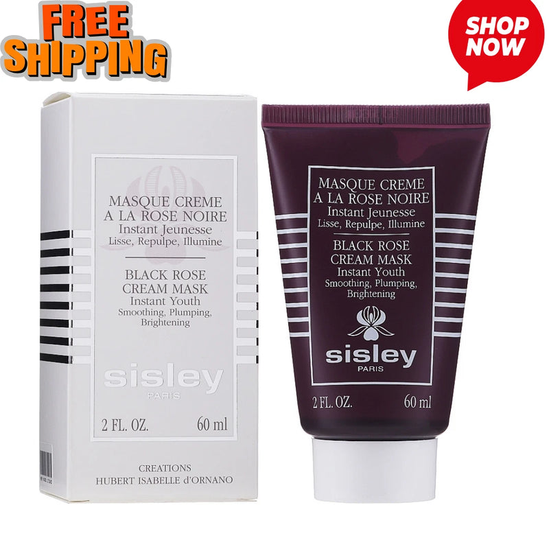 Black Rose Cream Mask by Sisley Paris Instant Youth 2 oz / 60ML Sealed & New