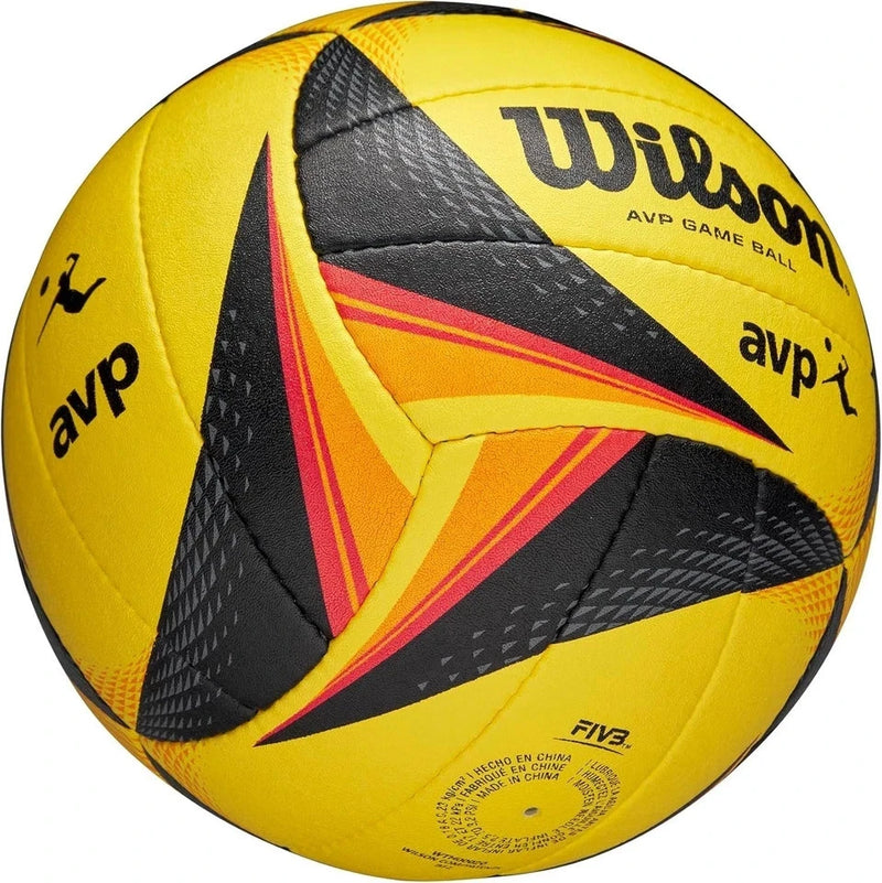 Wilson AVP OPTX Official Beach Volleyball Tour Match Game Ball - Black/Yellow 🏐