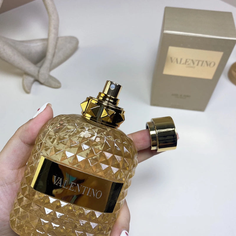 Valentino Uomo Born In Roma The Gold 3.4 oz/100 ml EDT Spray for Men New In Box