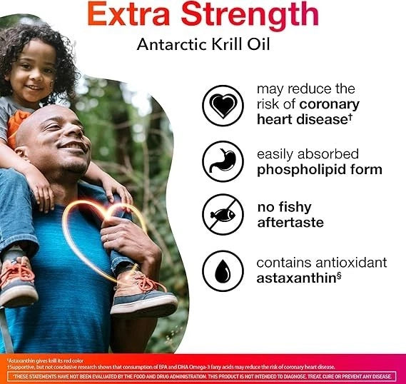 MegaRed Advanced Absorption Omega 3 Fish Oil 500mg 80 Softgels New Free Shipping