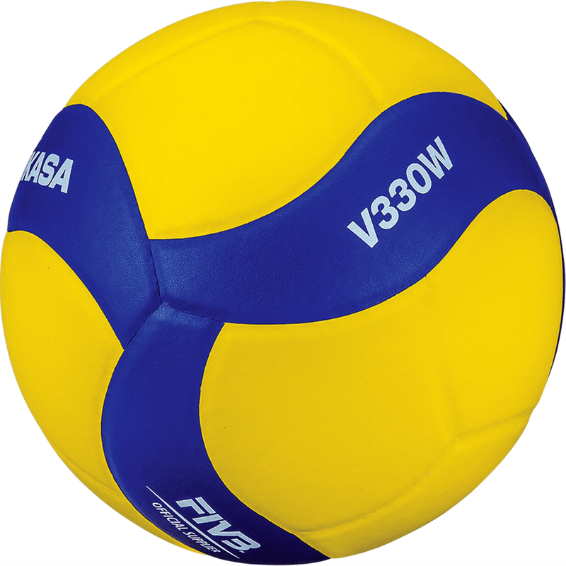 Mikasa V330W Competition Club FIVB Official Volleyball Blue/Yellow Size 5