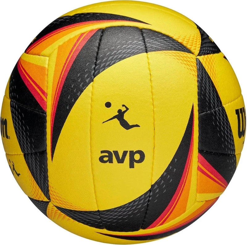 Wilson AVP OPTX Official Beach Volleyball Tour Match Game Ball - Black/Yellow 🏐