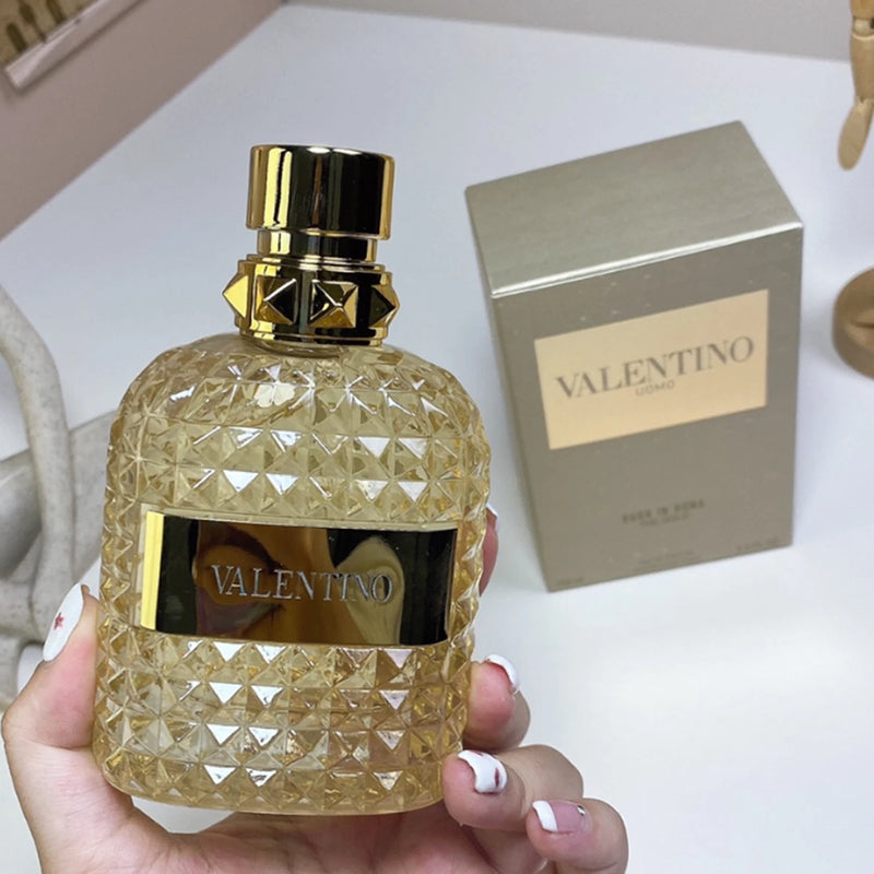 Valentino Uomo Born In Roma The Gold 3.4 oz/100 ml EDT Spray for Men New In Box