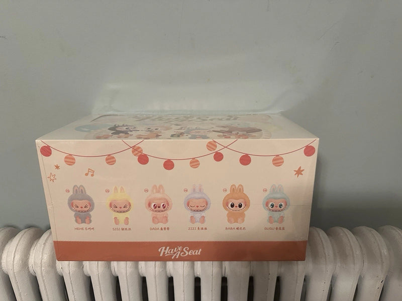 POP MART LABUBU Have A Seat Monsters Vinyl Plush FULL SET SEALED BOX Authentic