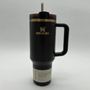 Stanley Quencher H2.0 Flowstate Tumbler 40 oz Chocolate Gold Stainless Cup