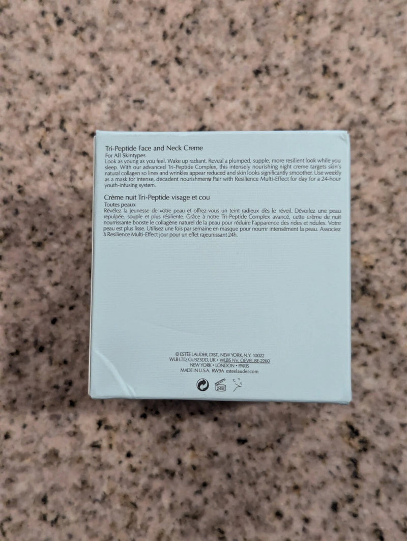 Estee Lauder Resilience Multi-Effect Night Tri-Peptide Face and Neck Crème 2.5oz