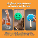 Scrub Daddy Color Sponges - Scratch-Free Multipurpose Dish Sponges for Kitchen,
