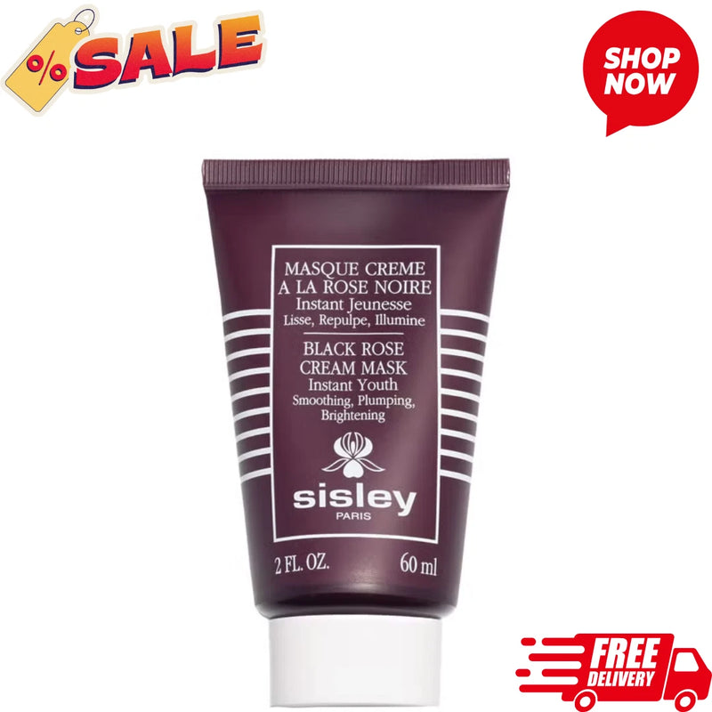 Black Rose Cream Mask by Sisley Paris Instant Youth 2 oz / 60ML Sealed & New