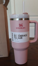 Stanley 40oz. Quencher H2.0 FlowState Tumbler- PINK DUSK