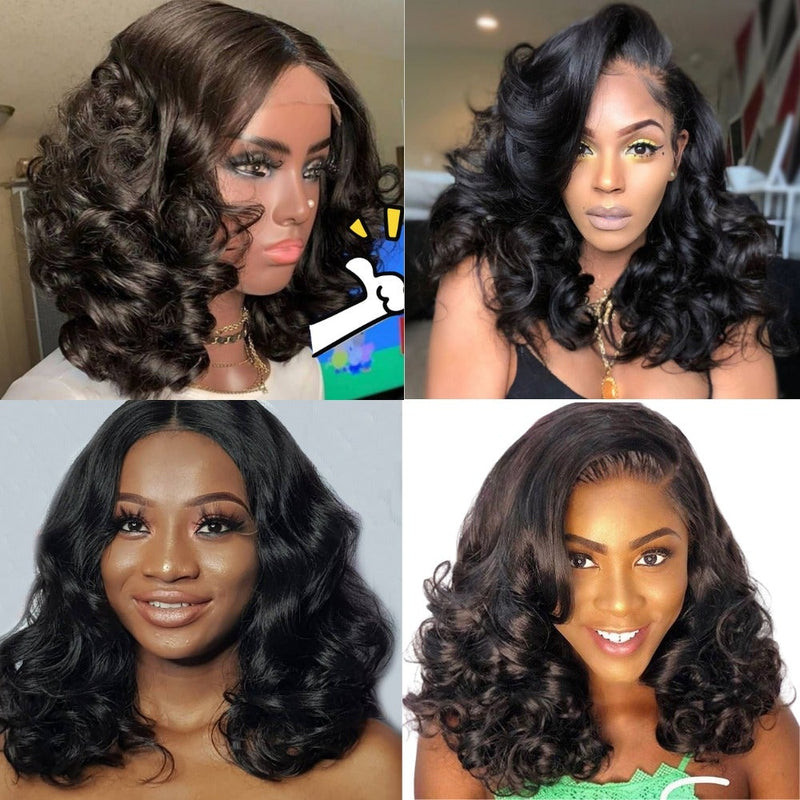 10A Grade 3/4 Curly tip Fumi Human Hair bundles with 4x4 Closures & 13