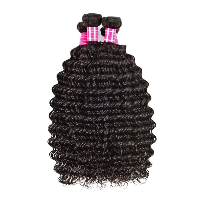 Wholesale Peruvian Deep Wave 5/6/10/12 Bundles 10A Grade Human Hair Bu